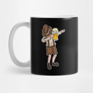 Bavaria Bavarian Man Dabbing Oktoberfest Funny Mug